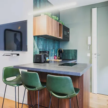 Daire Modern Flat - 1br-4p- Montparnasse Paris